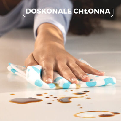 Ściereczka uniwersalna z enzymami Vileda Pro Clean 4 szt. - Wysoka chłonność