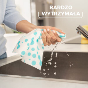 Ściereczka uniwersalna z enzymami Vileda Pro Clean 4 szt. - Trwałość