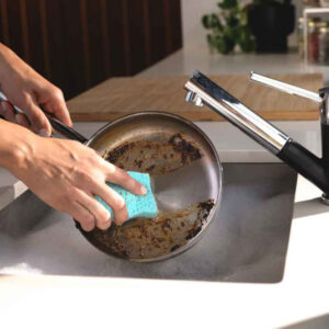 Zmywak wiskozowy z enzymami Vileda Pro Clean 2 szt. - Skuteczna warstwa cierna