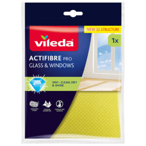 Ściereczka Vileda ACTIFIBRE PRO do szkła i okien 1 szt.