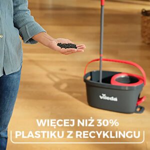 Mop obrotowy Vileda Turbo Deep Clean - Trwały i bardziej zrównoważony wybór
